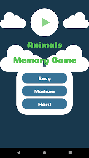 Животные память игры для детей Screenshot 0