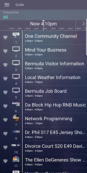 FibreWire TV Screenshot 1