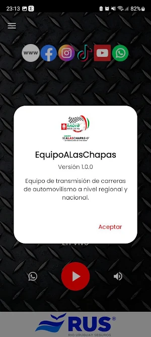radioequipoalaschapas Screenshot 2