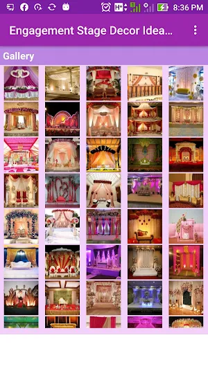 Engagement Stage Decor Idea Screenshot 1