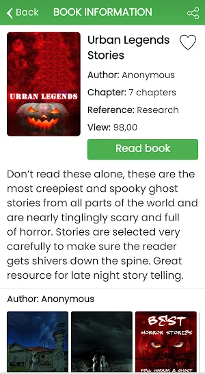 Horror and Ghost Stories Screenshot 1