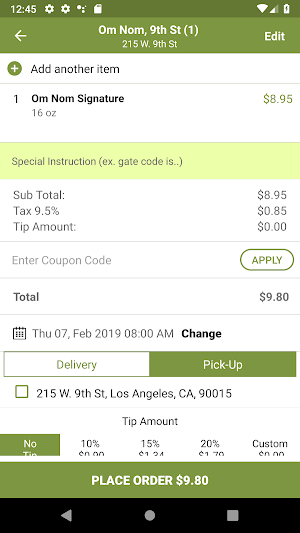 OmNom Organics Store Screenshot 3