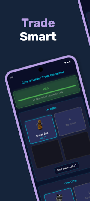 Grow a Garden Trade Calculator Screenshot 0
