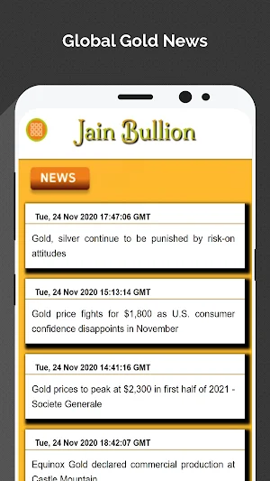 Jain Bullion Screenshot 2