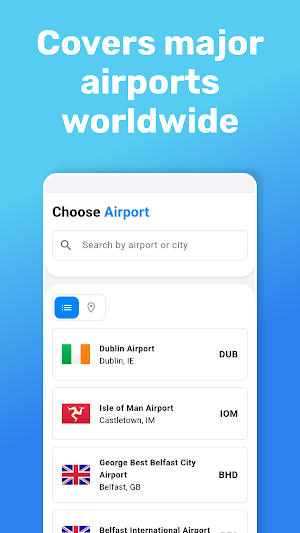 FLIGHTS - flight schedules Screenshot 1