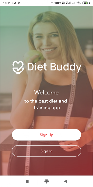 Diet Buddy Screenshot 1