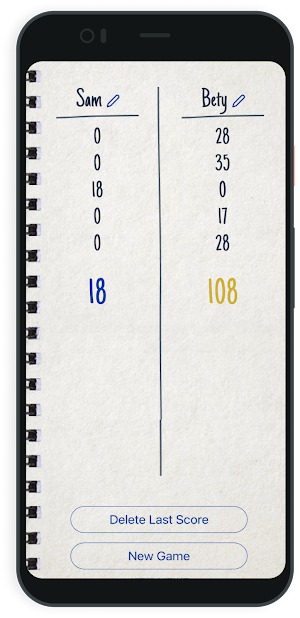 Domino ScorePaper Screenshot 2