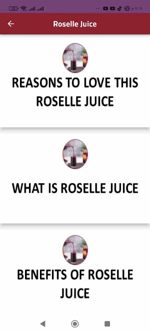 Roselle Juice Screenshot 3