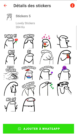 Stickers Flork -WAStickerApps Screenshot 2