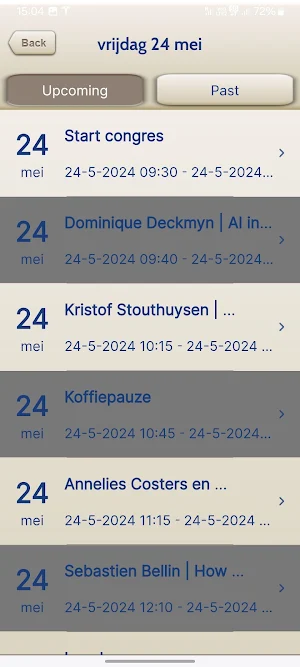 Vlofin congres Leuven Screenshot 1