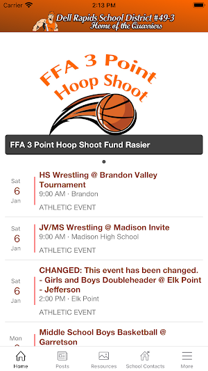 Dell Rapids School District Screenshot 0