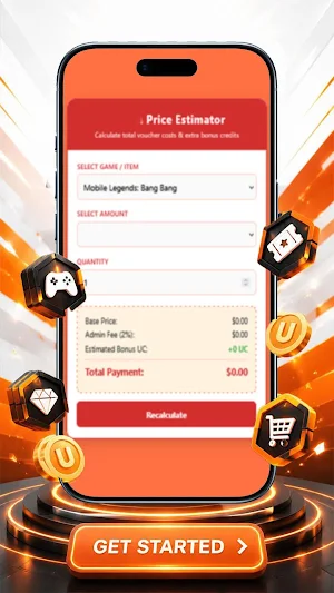 Unipin: Voucher Tool App Hint Screenshot 1