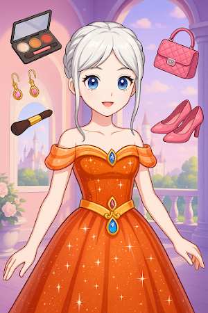 Fashion Design Dressup Game Screenshot 0