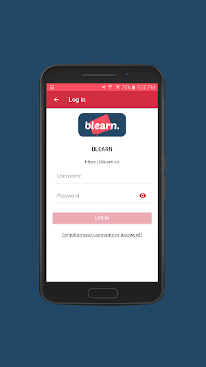 Blearn Mobile Screenshot 1