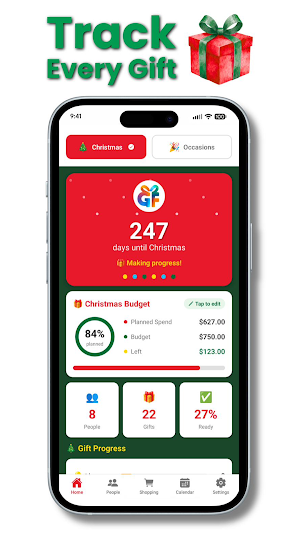 GiftFlow: Gift List Planner Screenshot 0