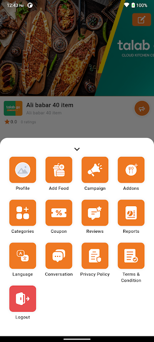 Kitchen Dashboard Screenshot 2