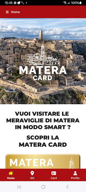 Matera Card Screenshot 0