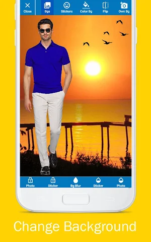 Sunset Photo Editor and Frames Screenshot 2