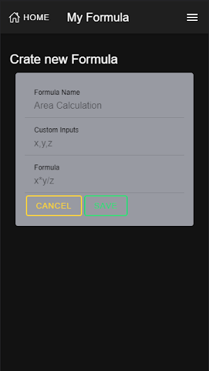 Custom Formula Screenshot 2