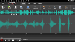 WavePad Audio Editor - Master's Edition Screenshot 0