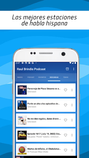 Raul Brindis Podcast Screenshot 2