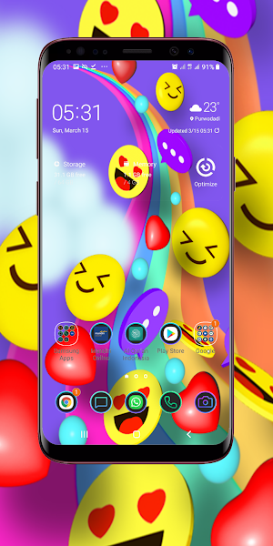 Rainbow Wallpaper Screenshot 0