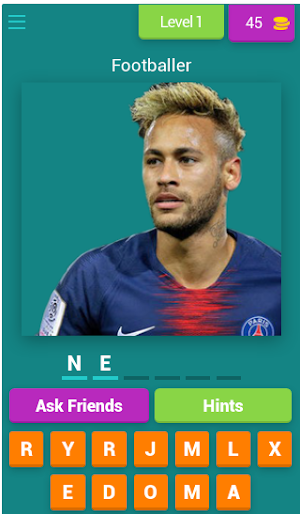 Guess Brasil Footballer Trivia Screenshot 0