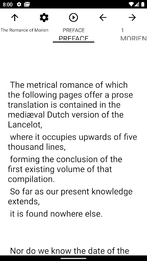 Book, The Romance of Morien Screenshot 1