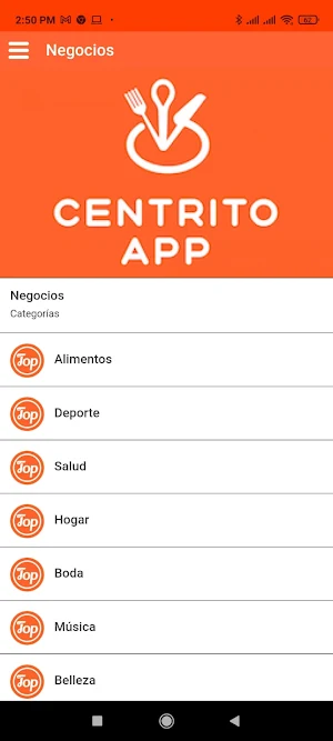Centrito App Screenshot 0