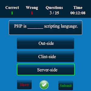 PHPTest MCQ Screenshot 3