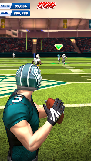 Flick Quarterback 20 - American Pro Football Screenshot 0