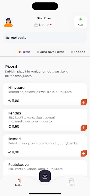 Niva Pizza Screenshot 1