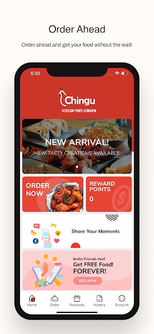 Chingu Korean Fried Chicken Screenshot 0