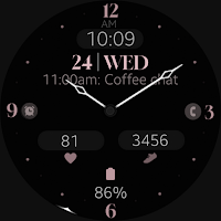 Minimal Black v29 watch face