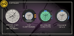 [69D] Prestige 3 watch face Screenshot 1