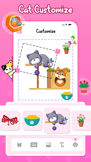 Cat Language DIY Wallpaper Screenshot 3