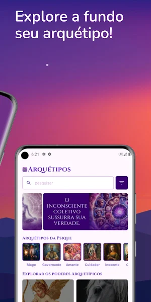 Arquétipos Screenshot 1