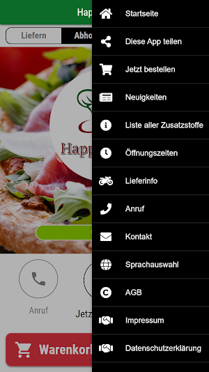 Happy's Pizza Würzburg Screenshot 2