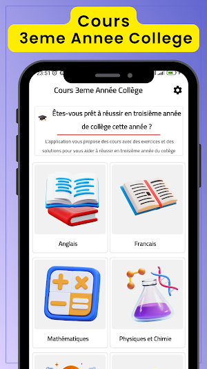 3ème collège Côte d'Ivoire CI Screenshot 1