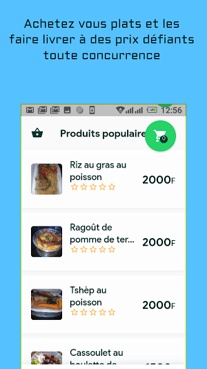 Foodlife : Livraison des plats Screenshot 2