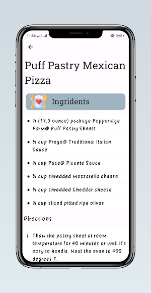 Fast Food Recipes Screenshot 3