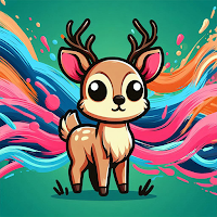 Deer Doodle Game
