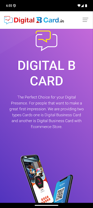 Digital B Card Screenshot 0