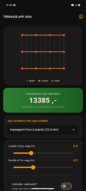 terrasse app pro Screenshot 1