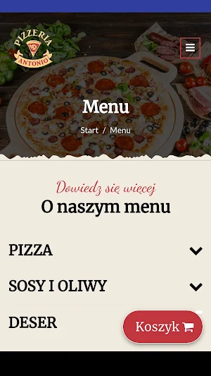 Pizzeria Antonio Screenshot 2