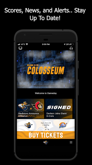 Gladiators Gameday Screenshot 1