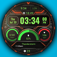 A119 KHIM Digital Watch Face