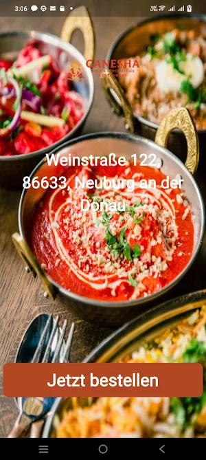 Ganesha Indian  Restaurant Screenshot 0