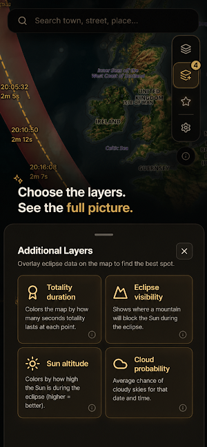 Eclipse Tracker Screenshot 2