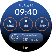 Digital Watchface D5